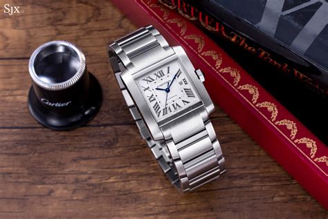 pre owned cartier tank francaise|cartier tank must vs francaise.